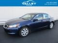 2009 Royal Blue Pearl Honda Accord EX-L Sedan  photo #1