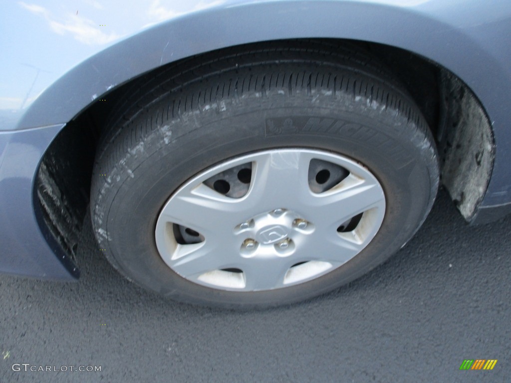 2007 Accord LX Sedan - Cool Blue Metallic / Gray photo #9