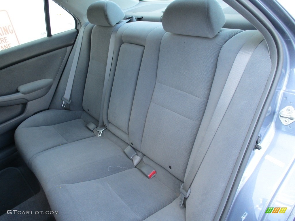 2007 Accord LX Sedan - Cool Blue Metallic / Gray photo #12