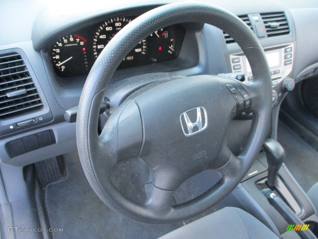 2007 Accord LX Sedan - Cool Blue Metallic / Gray photo #13