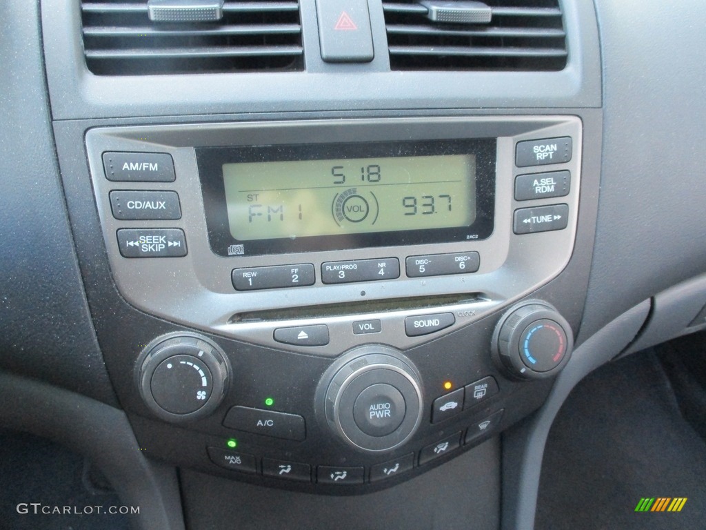 2007 Accord LX Sedan - Cool Blue Metallic / Gray photo #15