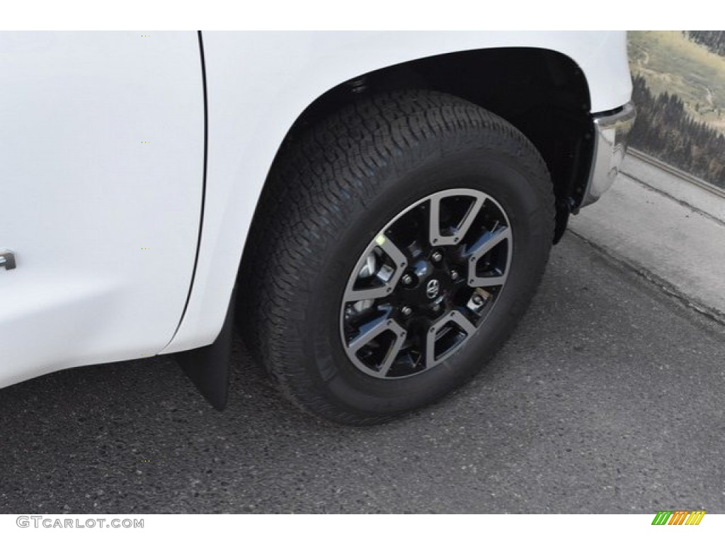 2019 Tundra Limited CrewMax 4x4 - Super White / Black photo #34