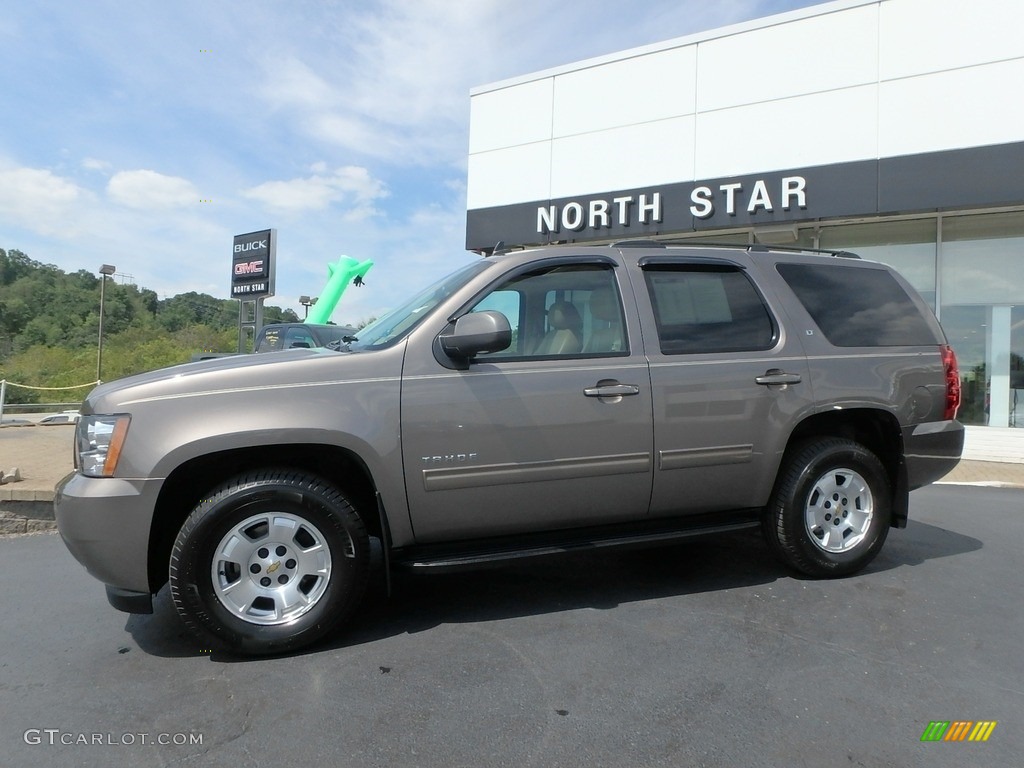 2011 Tahoe LT 4x4 - Mocha Steel Metallic / Light Cashmere/Dark Cashmere photo #1