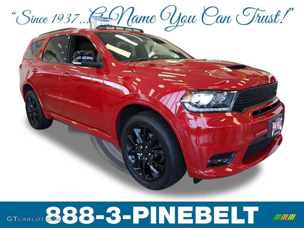 2018 Durango GT AWD - Redline 2 Coat Pearl / Black photo #1