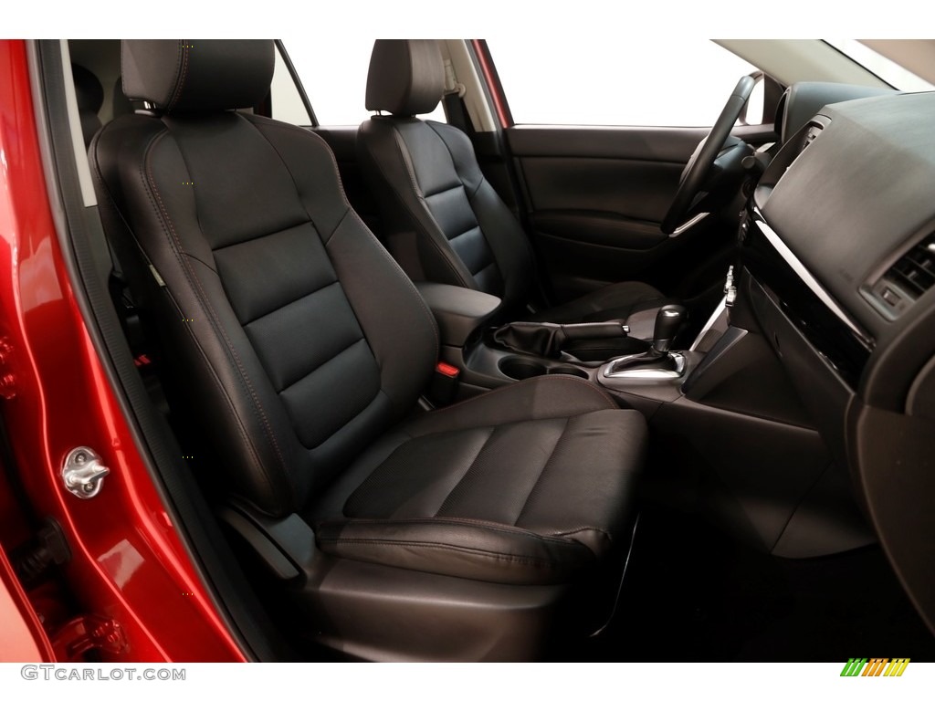 2014 CX-5 Grand Touring AWD - Soul Red Metallic / Black photo #13