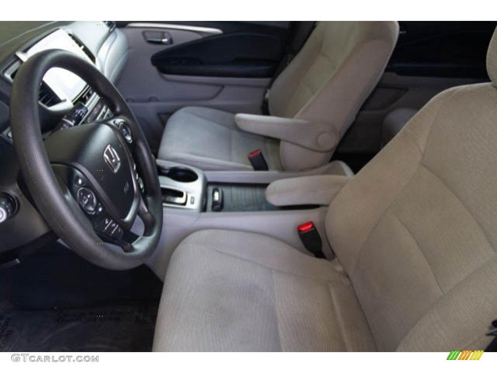 2016 Pilot EX - Lunar Silver Metallic / Gray photo #3