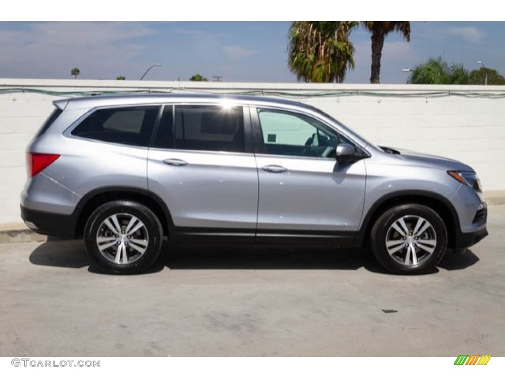 2016 Pilot EX - Lunar Silver Metallic / Gray photo #9