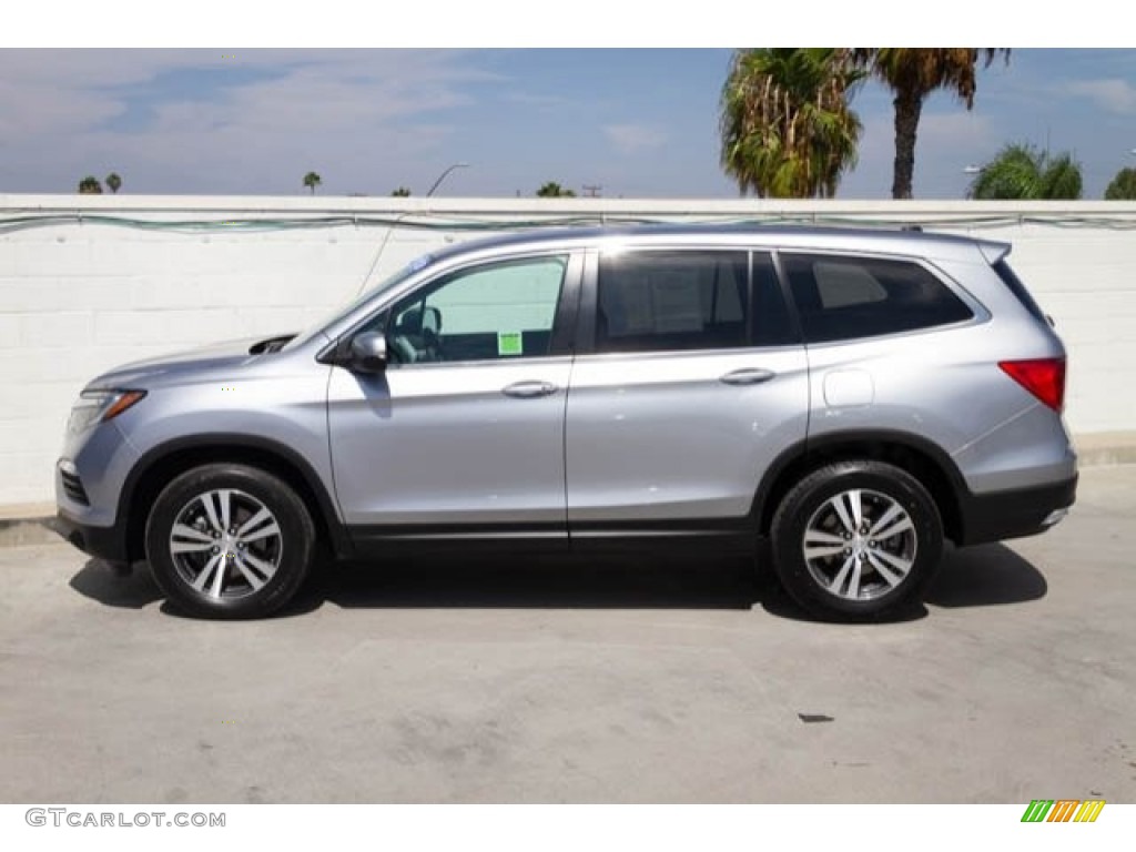 2016 Pilot EX - Lunar Silver Metallic / Gray photo #13
