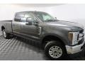 2018 Stone Gray Ford F250 Super Duty XLT Crew Cab 4x4  photo #4