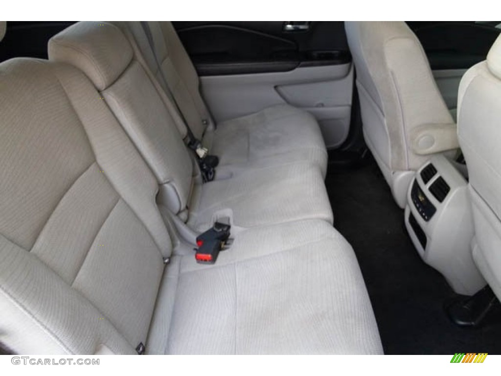 2016 Pilot EX - Lunar Silver Metallic / Gray photo #22