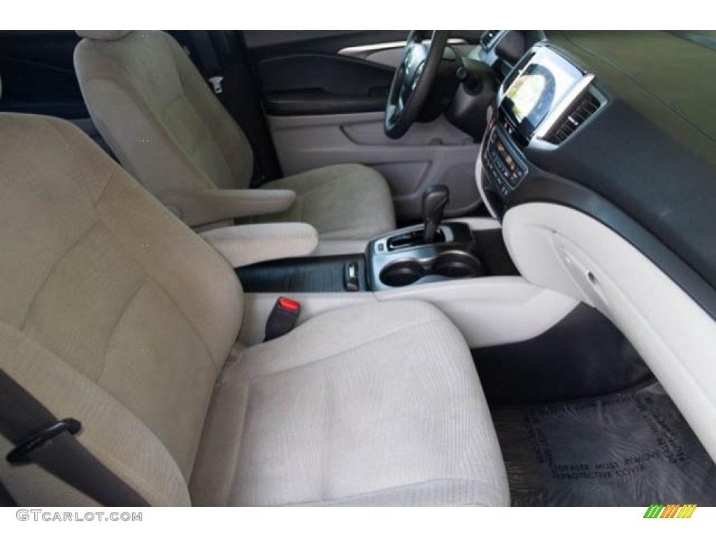 2016 Pilot EX - Lunar Silver Metallic / Gray photo #24