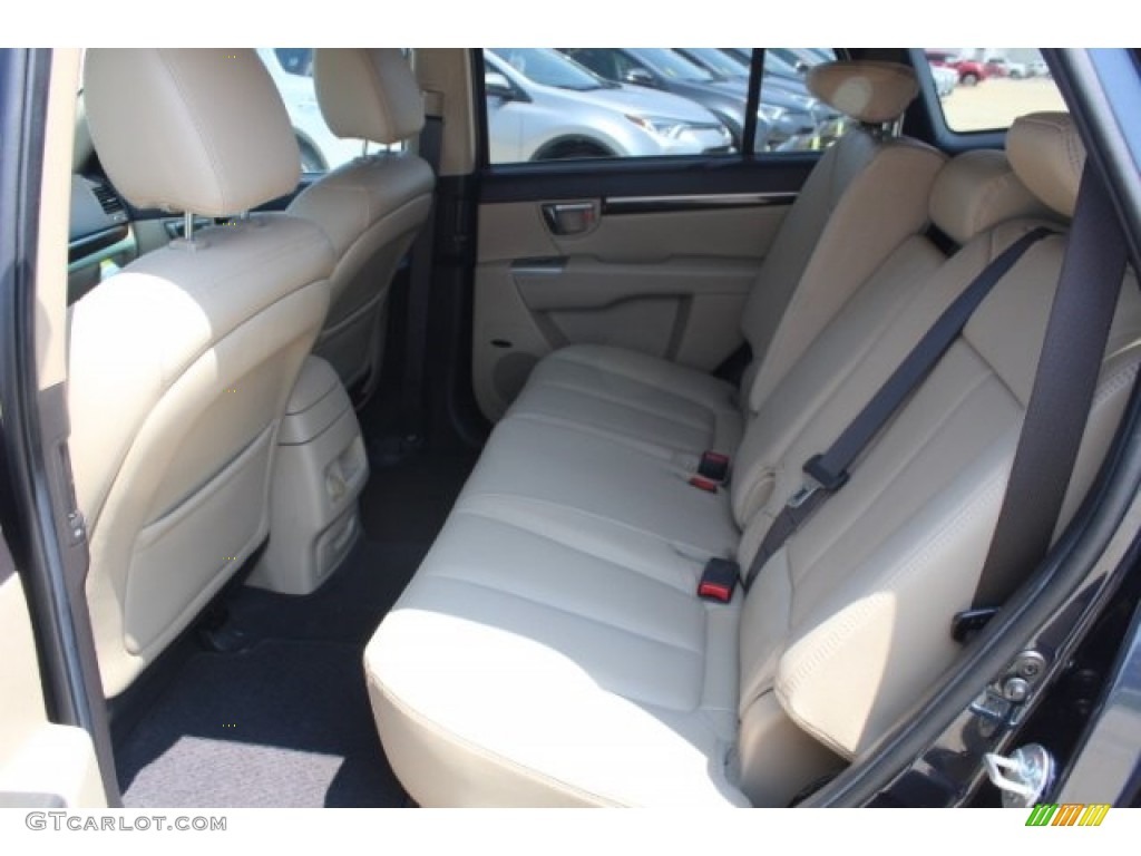 2011 Santa Fe Limited - Pacific Blue Pearl / Beige photo #22