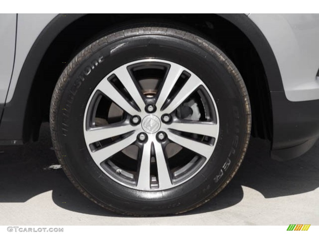 2016 Pilot EX - Lunar Silver Metallic / Gray photo #36