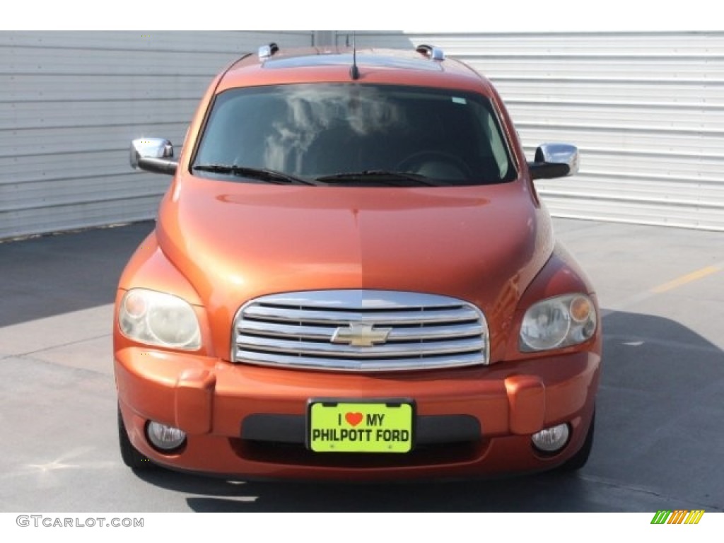 2008 HHR LT - Sunburst Orange II Metallic / Ebony Black photo #2