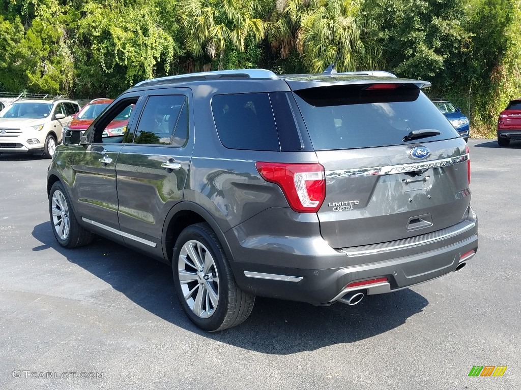 2018 Explorer Limited - Magnetic Metallic / Medium Stone photo #3