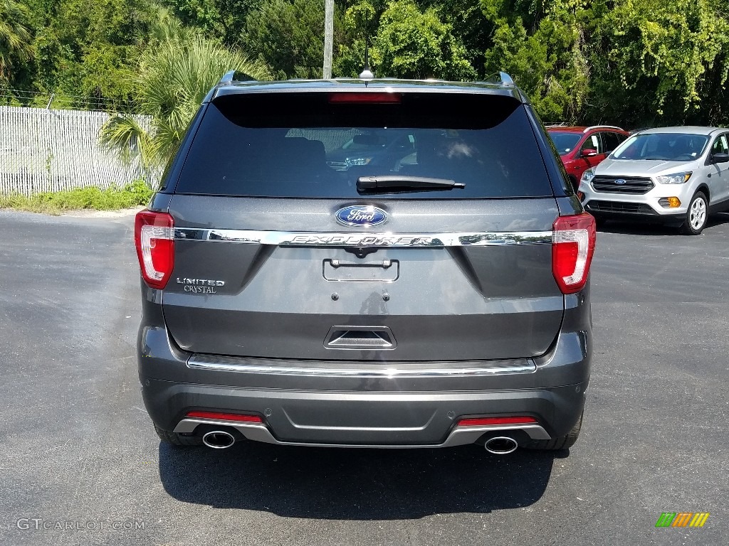 2018 Explorer Limited - Magnetic Metallic / Medium Stone photo #4