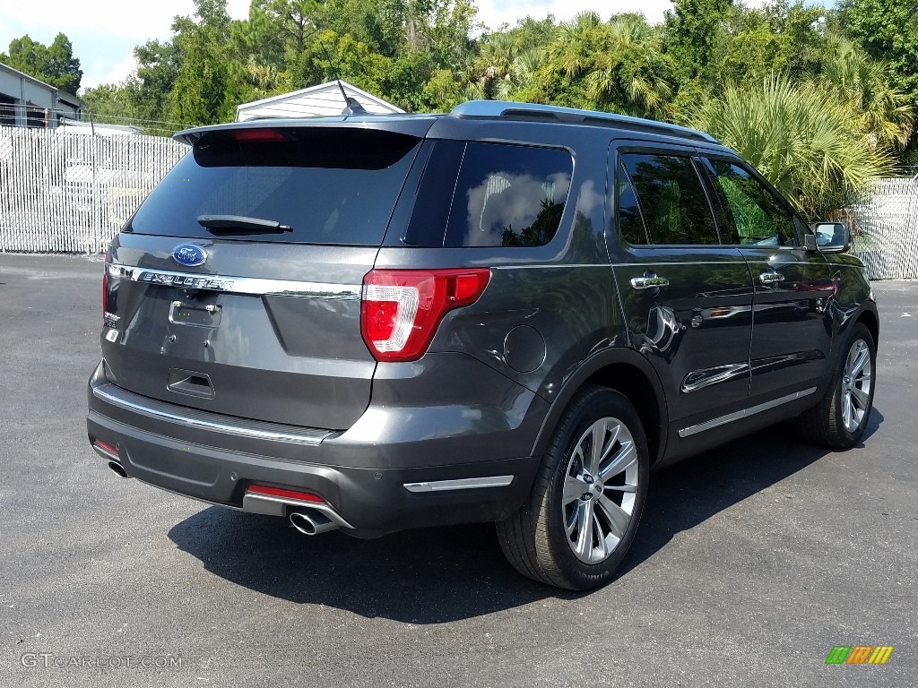 2018 Explorer Limited - Magnetic Metallic / Medium Stone photo #5