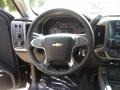 Jet Black Steering Wheel Photo for 2019 Chevrolet Silverado 2500HD #129027927
