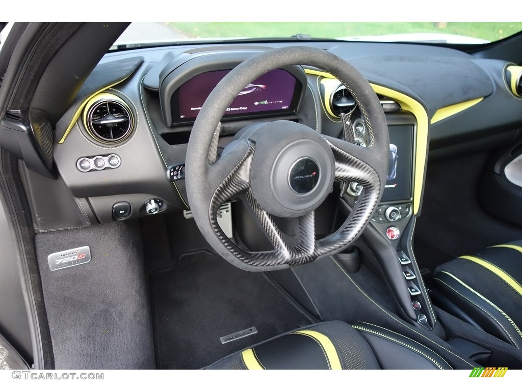 2018 McLaren 720S Performance Black Steering Wheel Photo #129028065