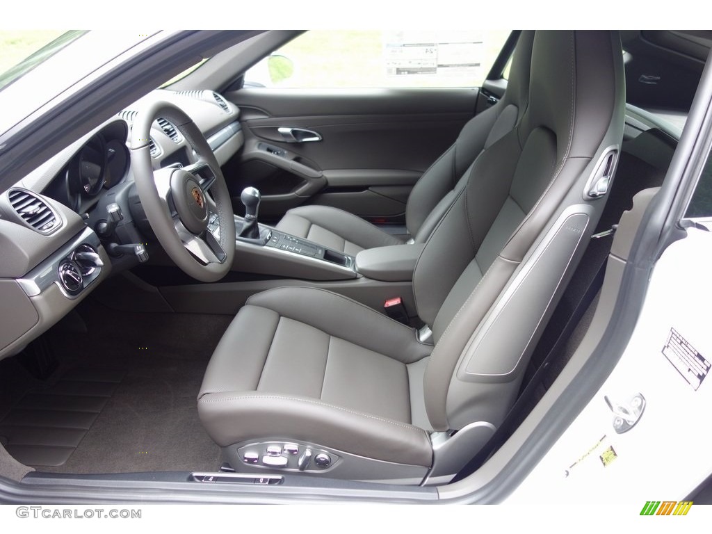 2018 Porsche 718 Cayman Standard 718 Cayman Model Front Seat Photo #129028641