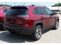 2019 Velvet Red Pearl Jeep Cherokee Trailhawk 4x4  photo #2