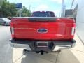 Ruby Red - F250 Super Duty Lariat Crew Cab 4x4 Photo No. 4