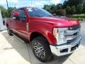 Ruby Red - F250 Super Duty Lariat Crew Cab 4x4 Photo No. 6