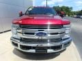 Ruby Red - F250 Super Duty Lariat Crew Cab 4x4 Photo No. 7