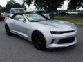 2017 Silver Ice Metallic Chevrolet Camaro LT Convertible  photo #7