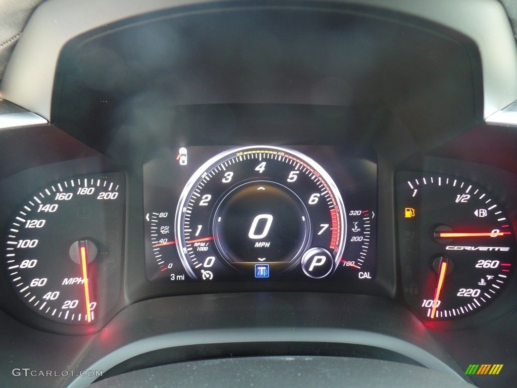 2019 Chevrolet Corvette Stingray Coupe Gauges Photo #129030660