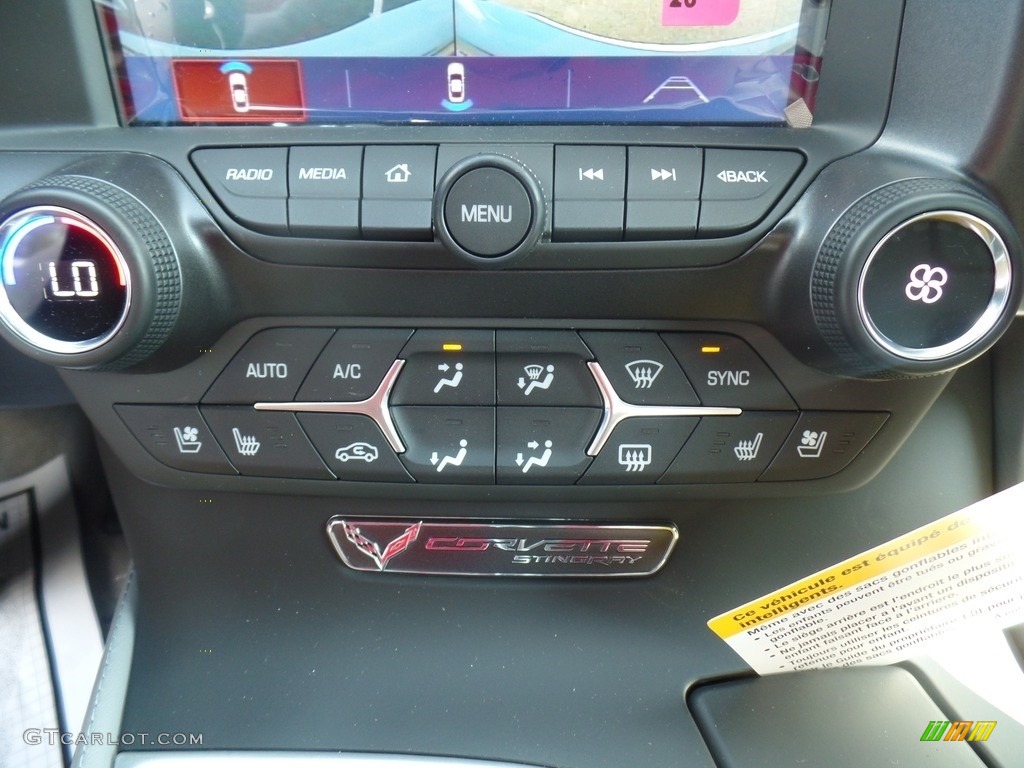 2019 Chevrolet Corvette Stingray Coupe Controls Photo #129030849