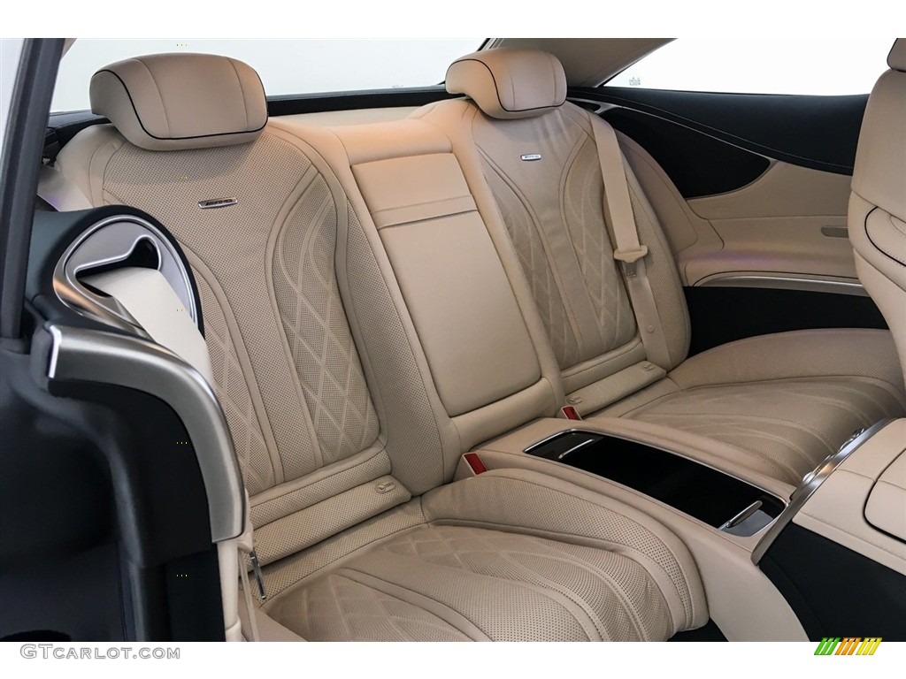 2018 Mercedes-Benz S AMG S63 Coupe Rear Seat Photo #129033660