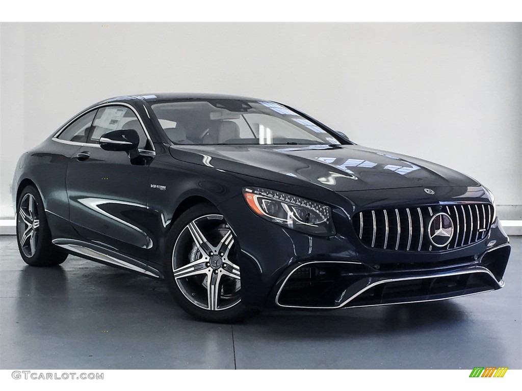 Lunar Blue Metallic 2018 Mercedes-Benz S AMG S63 Coupe Exterior Photo #129033681