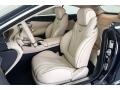2018 Mercedes-Benz S designo Porcelain/Deep Sea Blue Interior Front Seat Photo