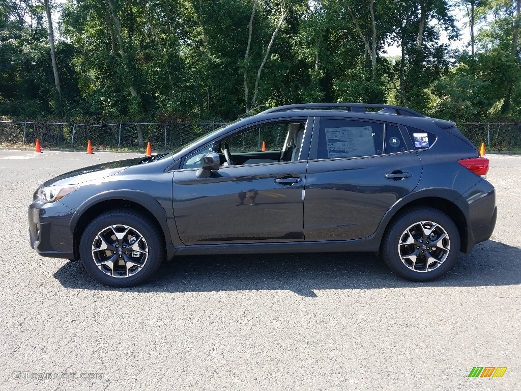 Dark Gray Metallic 2019 Subaru Crosstrek 2.0i Premium Exterior Photo #129034506