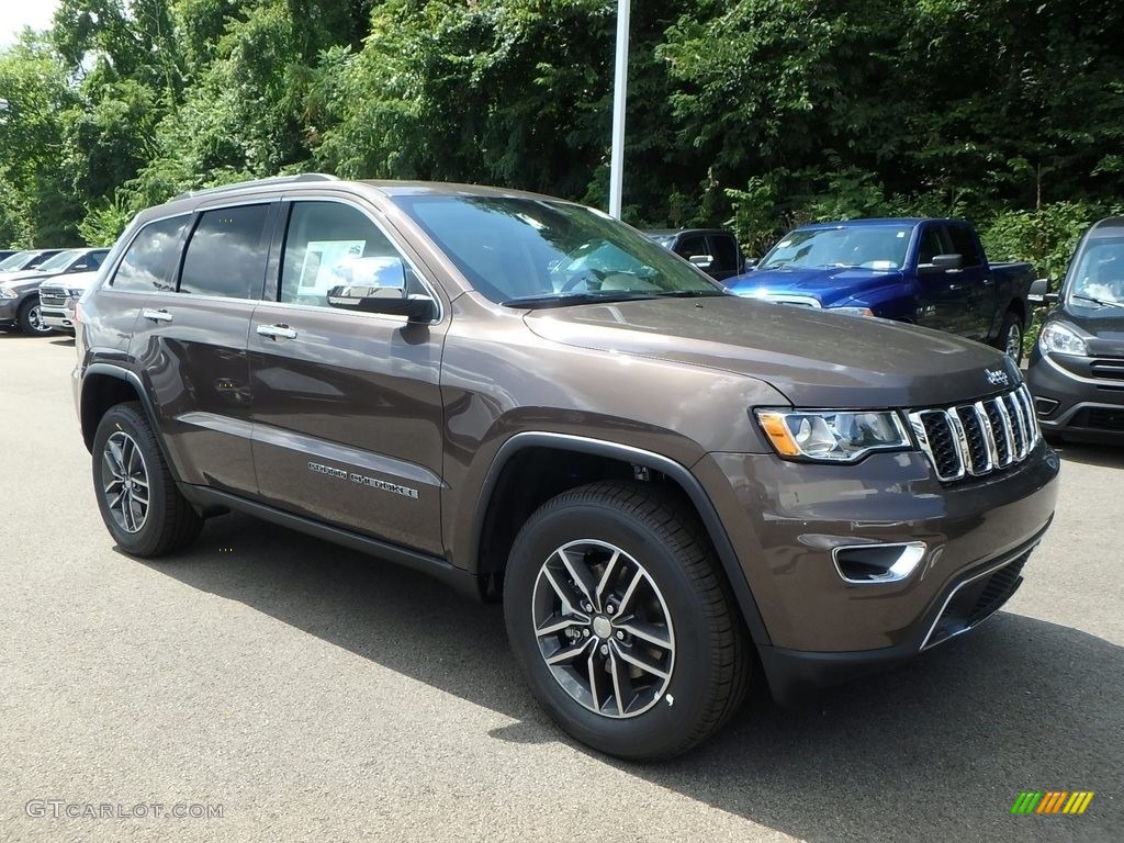 2018 Grand Cherokee Limited 4x4 - Walnut Brown Metallic / Black/Light Frost Beige photo #1