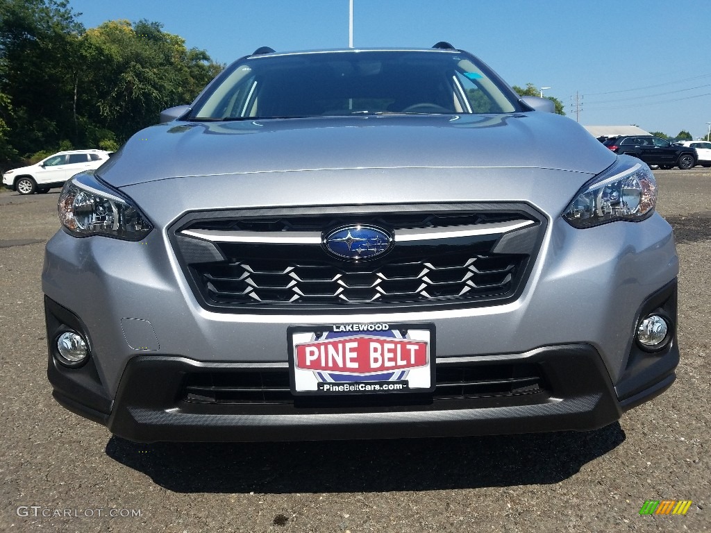 2019 Crosstrek 2.0i Premium - Ice Silver Metallic / Black photo #2