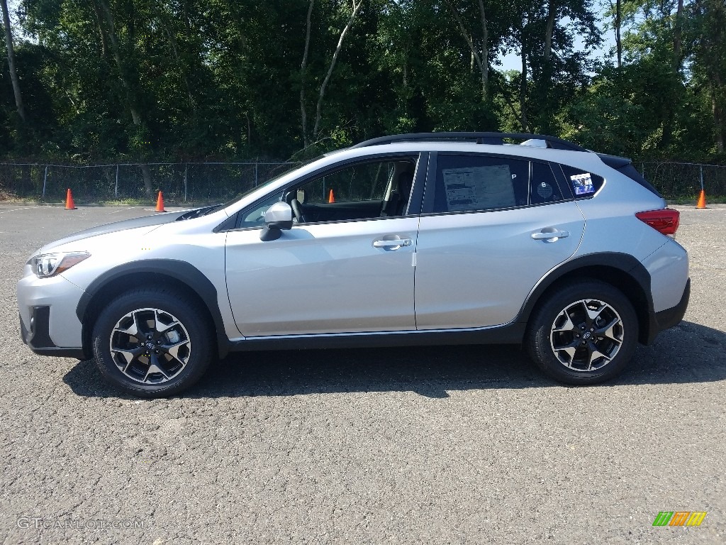 2019 Crosstrek 2.0i Premium - Ice Silver Metallic / Black photo #3