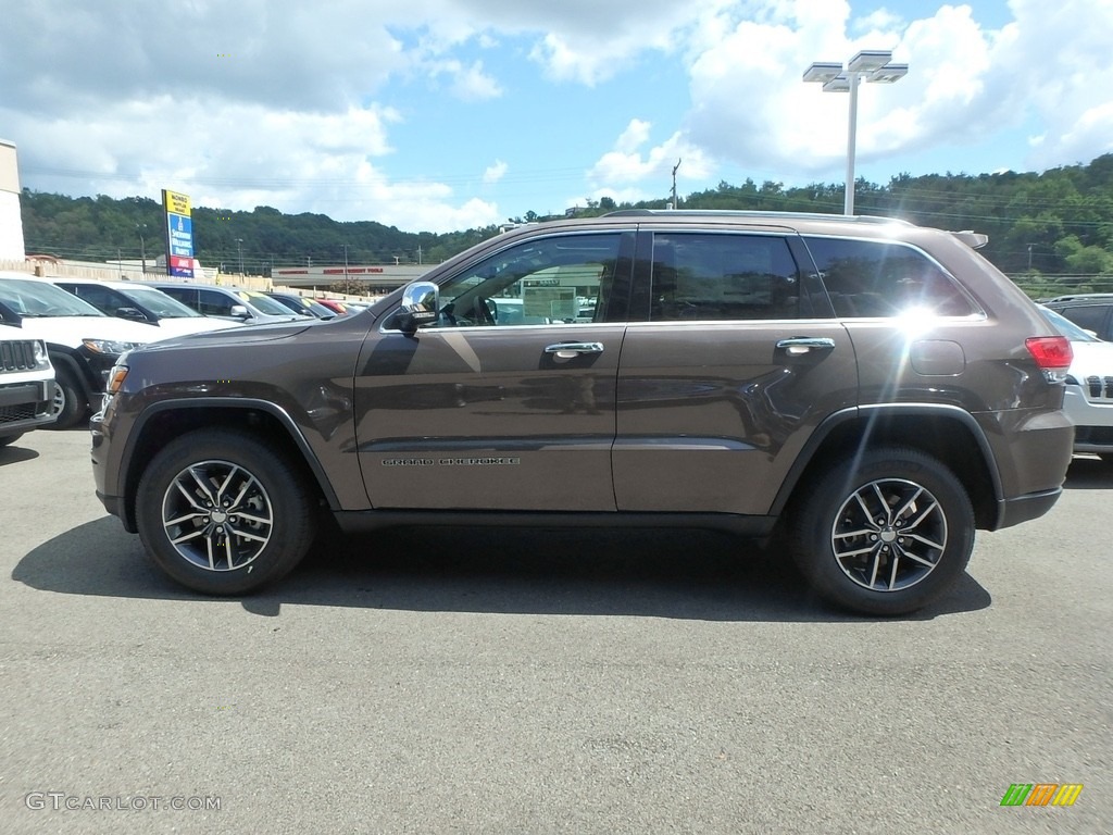 2018 Grand Cherokee Limited 4x4 - Walnut Brown Metallic / Black/Light Frost Beige photo #6