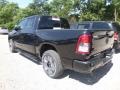 2019 Diamond Black Crystal Pearl Ram 1500 Big Horn Crew Cab 4x4  photo #3