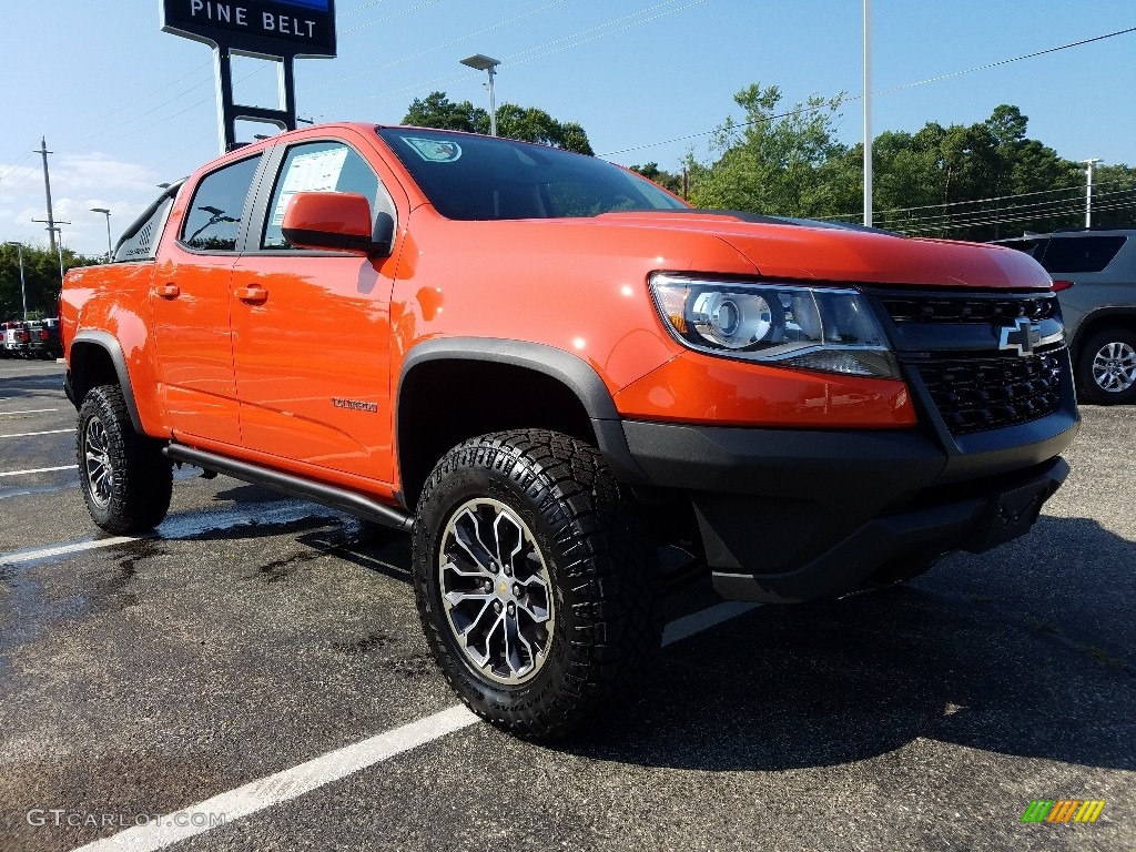 Crush (Orange) Chevrolet Colorado