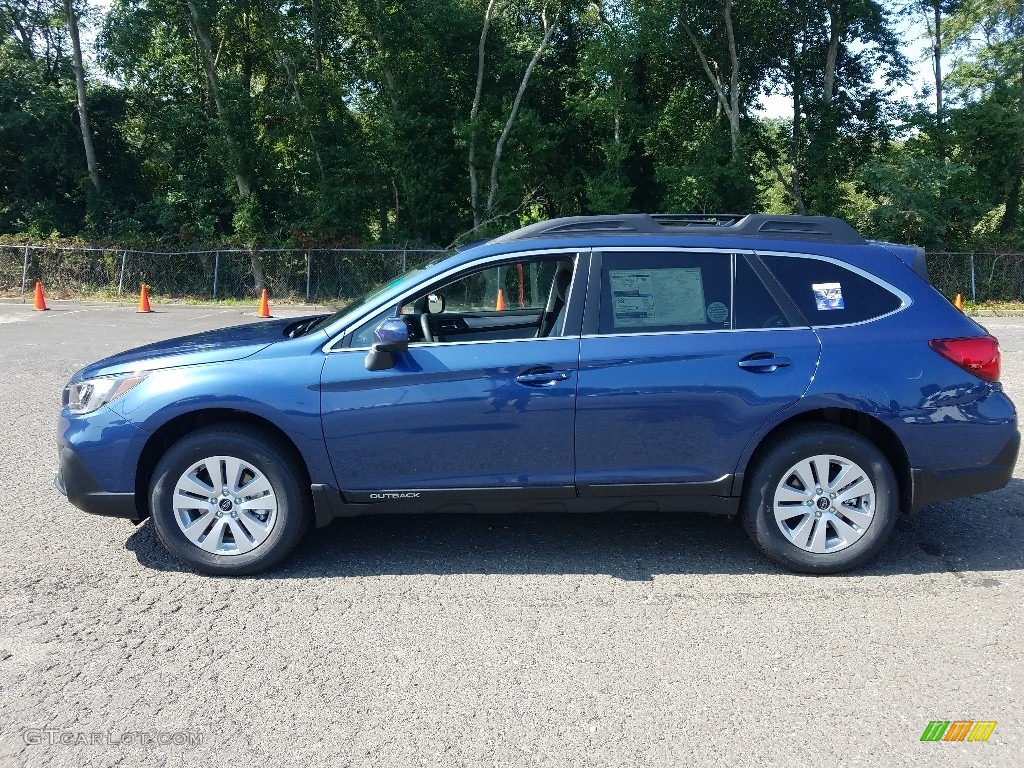 Abyss Blue Pearl 2019 Subaru Outback 2.5i Premium Exterior Photo #129035895