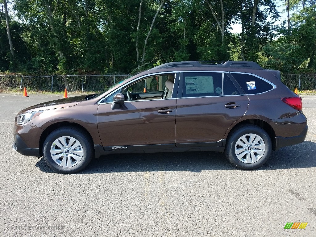 Cinnamon Brown Pearl 2019 Subaru Outback 2.5i Premium Exterior Photo #129036183