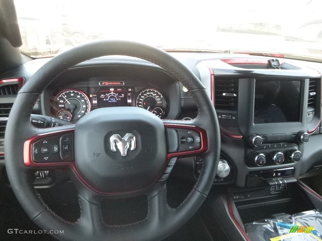 2019 1500 Rebel Crew Cab 4x4 - Flame Red / Black/Red photo #20