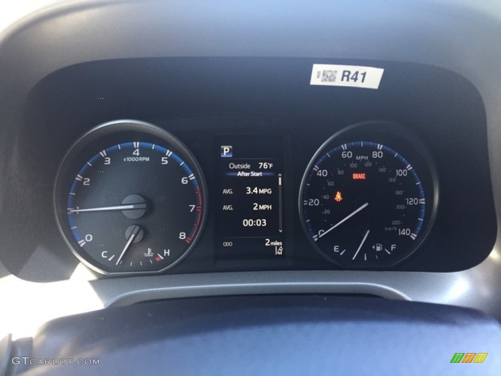 2018 RAV4 LE - Ruby Flare Pearl / Black photo #18
