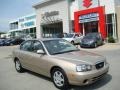 2003 Champagne Beige Hyundai Elantra GLS Sedan  photo #1