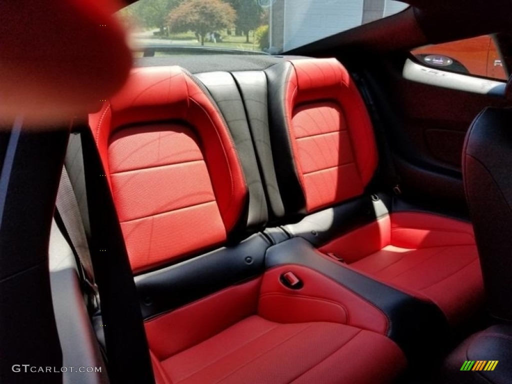 Showstopper Red Interior 2018 Ford Mustang Gt Premium