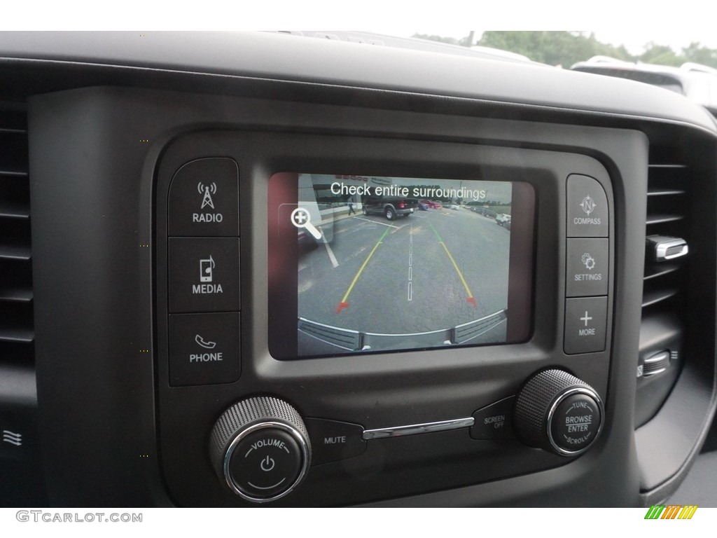 2019 1500 Tradesman Crew Cab - Diamond Black Crystal Pearl / Black/Diesel Gray photo #6