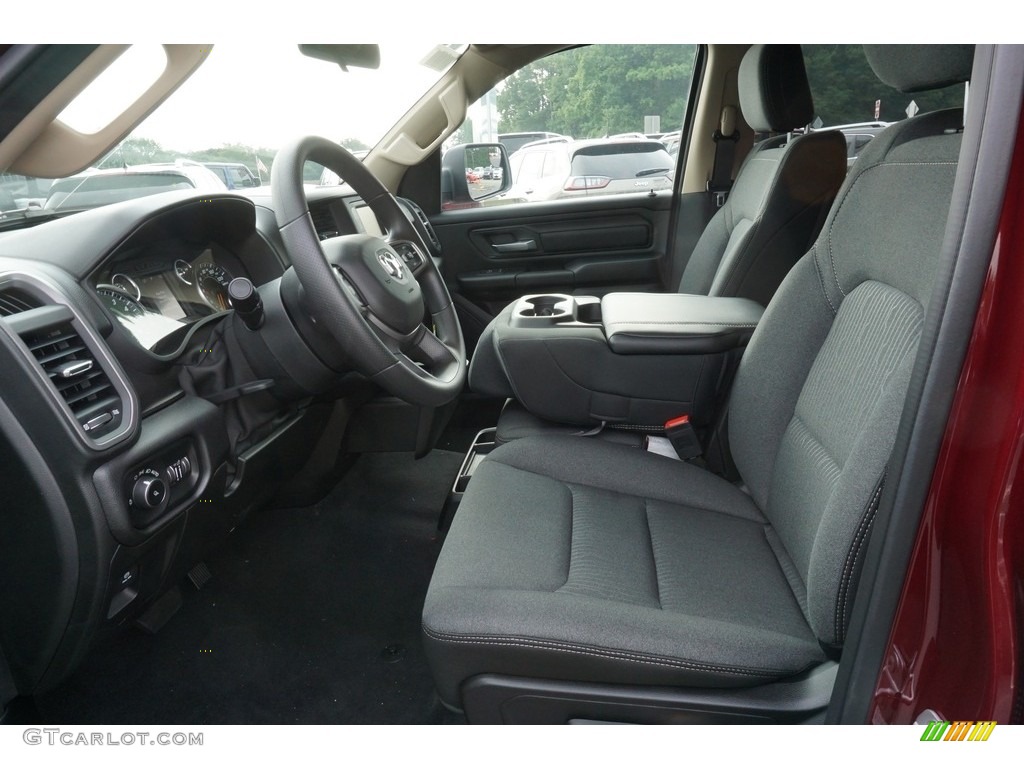 2019 1500 Tradesman Crew Cab - Delmonico Red Pearl / Black/Diesel Gray photo #4