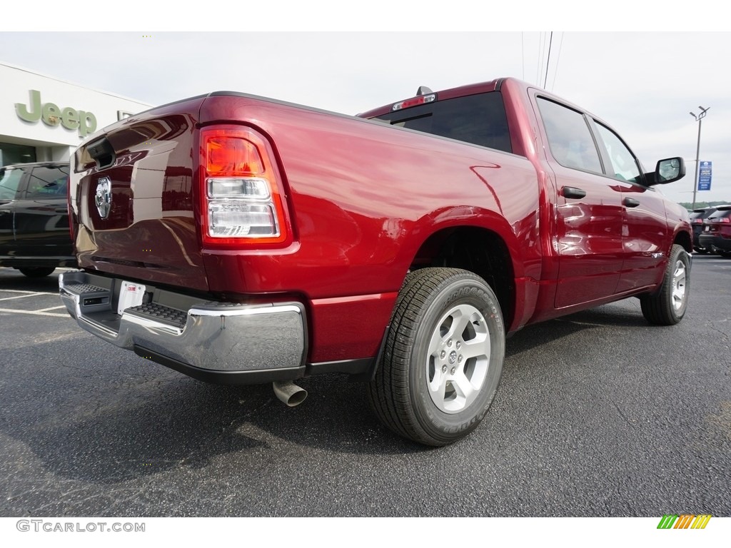 2019 1500 Tradesman Crew Cab - Delmonico Red Pearl / Black/Diesel Gray photo #12